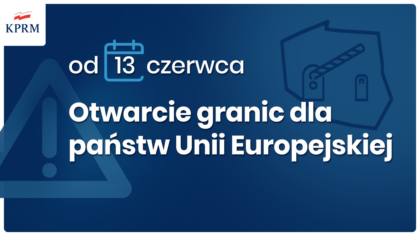 Polska otwiera granice