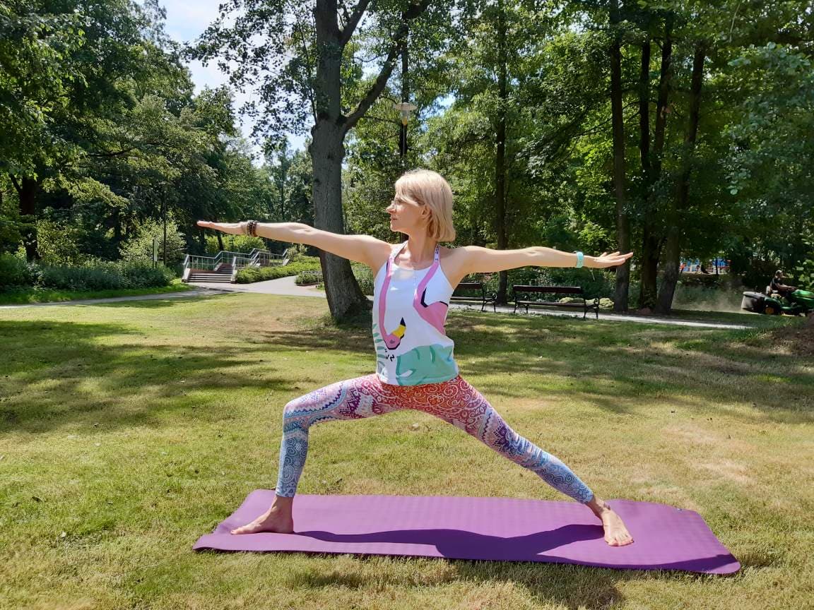 Zajęcia jogi w lubińskim zoo