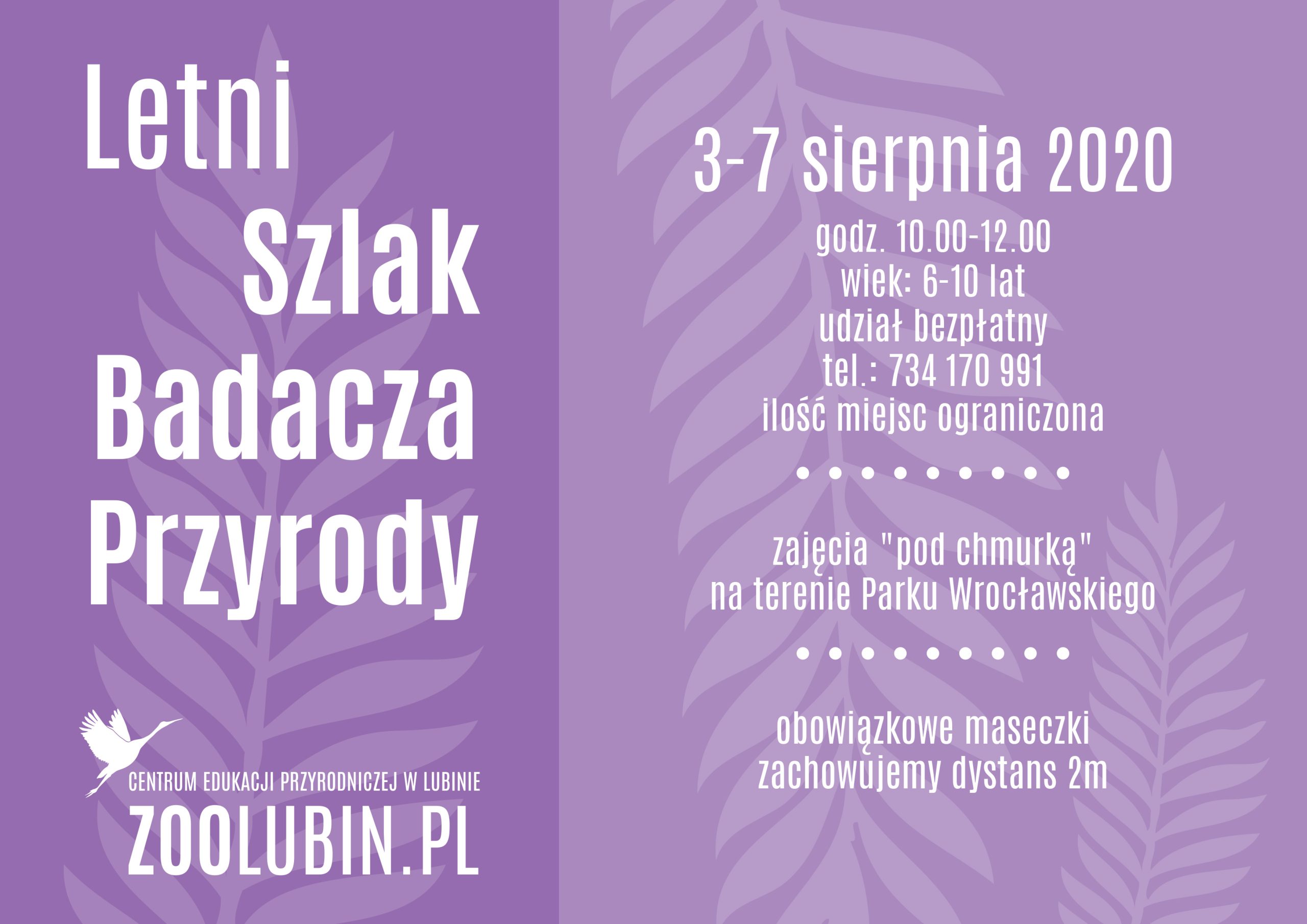 Warsztaty przyrodnicze na wakacje. Trwają zapisy