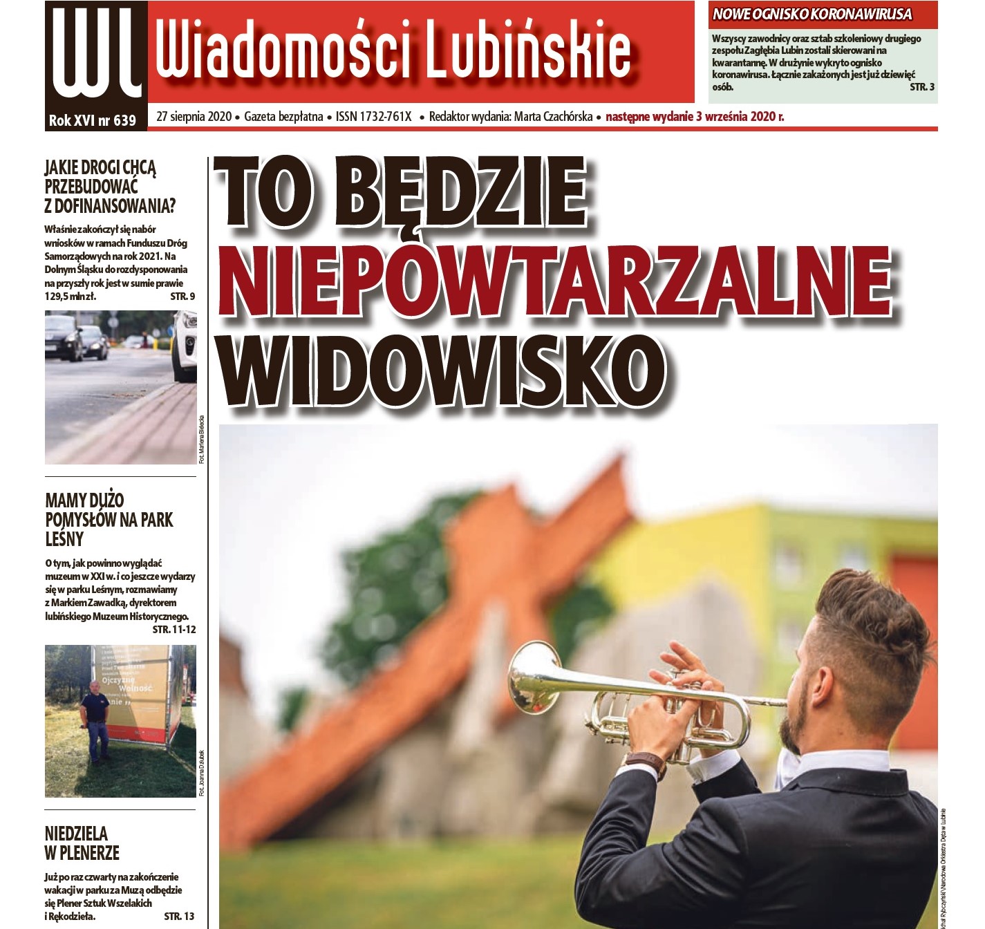 Już jutro kolejne wydanie „Wiadomości Lubińskich”