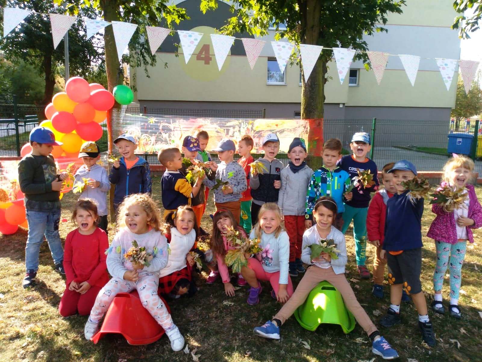 Przedszkolaki powitały jesień