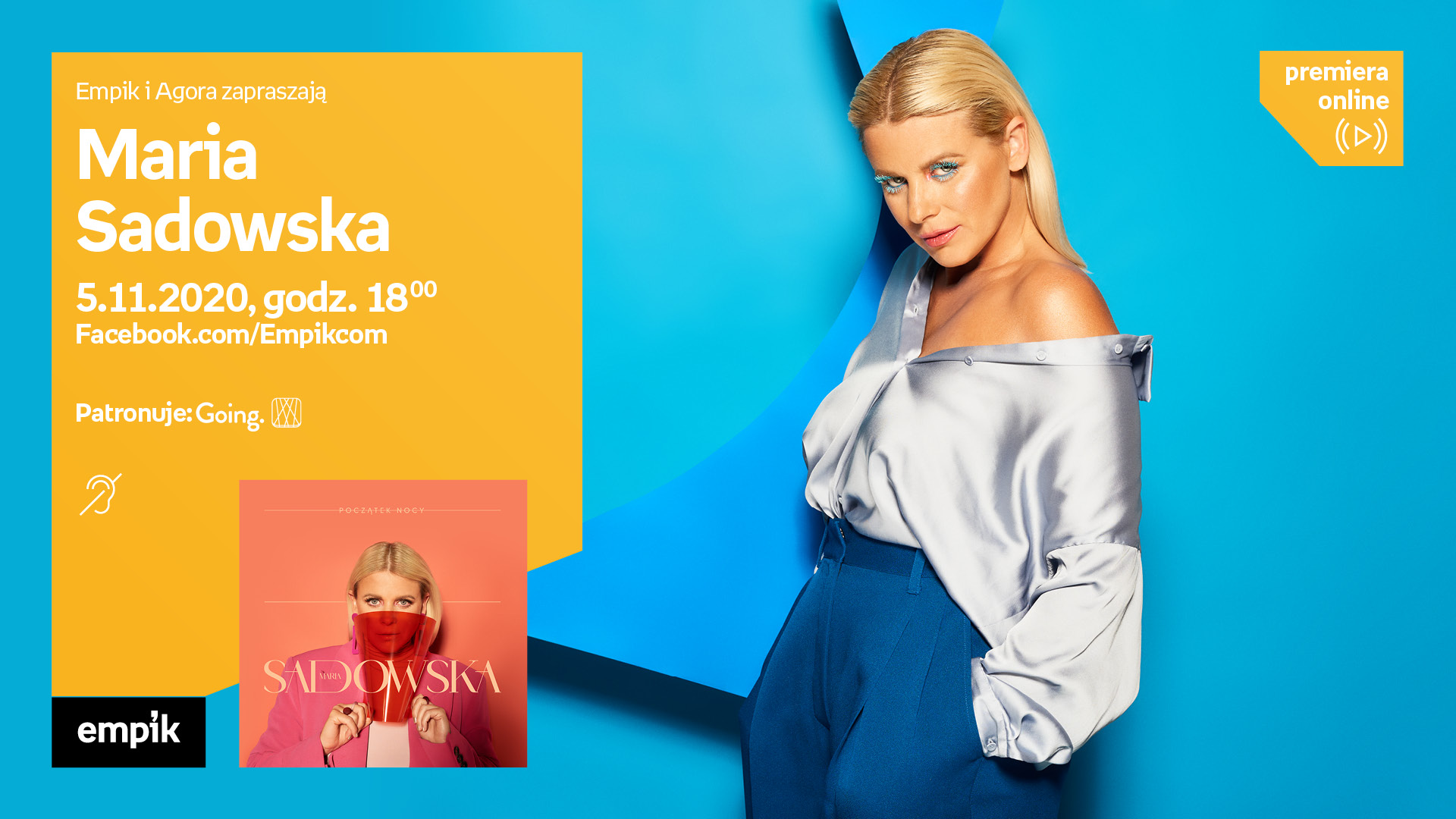 Muzyczne spotkania online z Sadowską i Nothing But Thieves