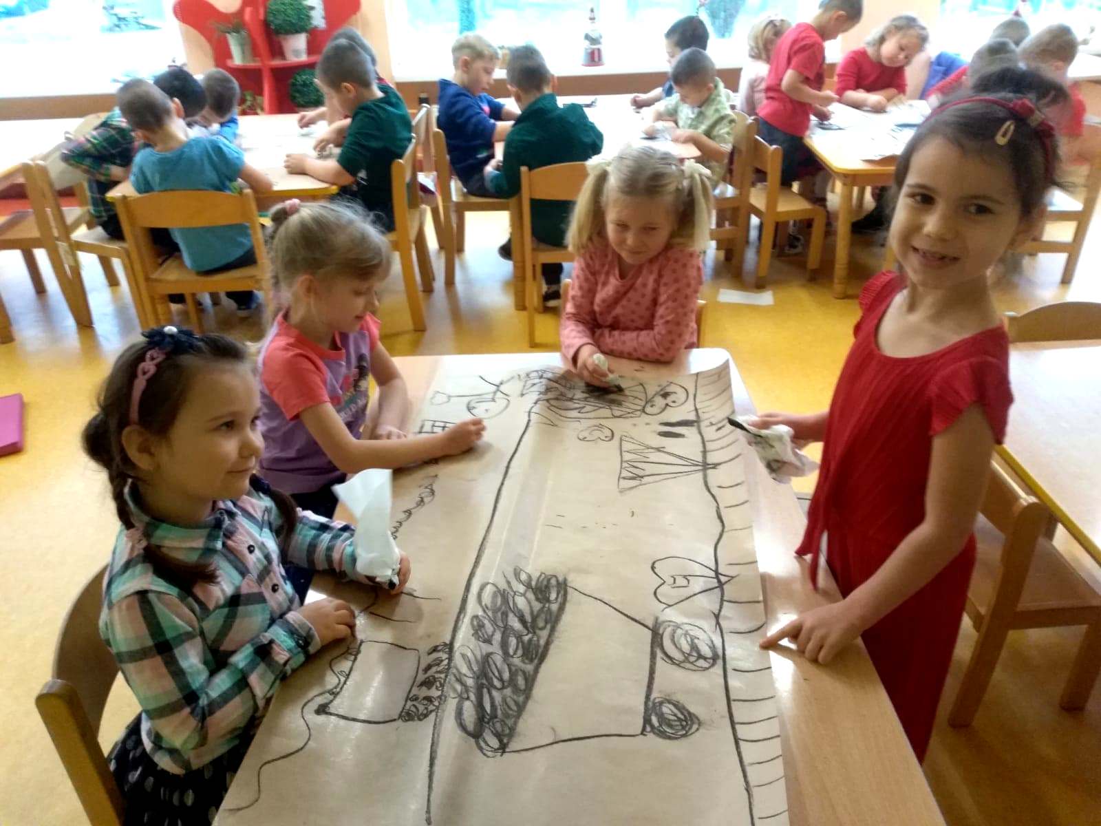 Przedszkolaki poznały pracę górników