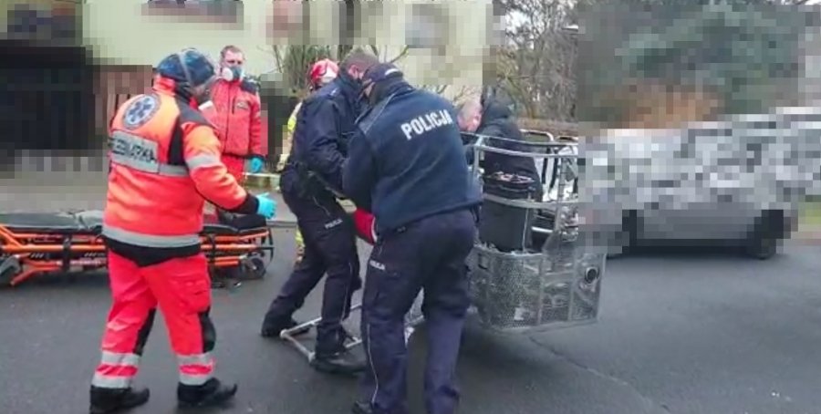 Dwóch policjantów i strażak uratowali niedoszłego samobójcę