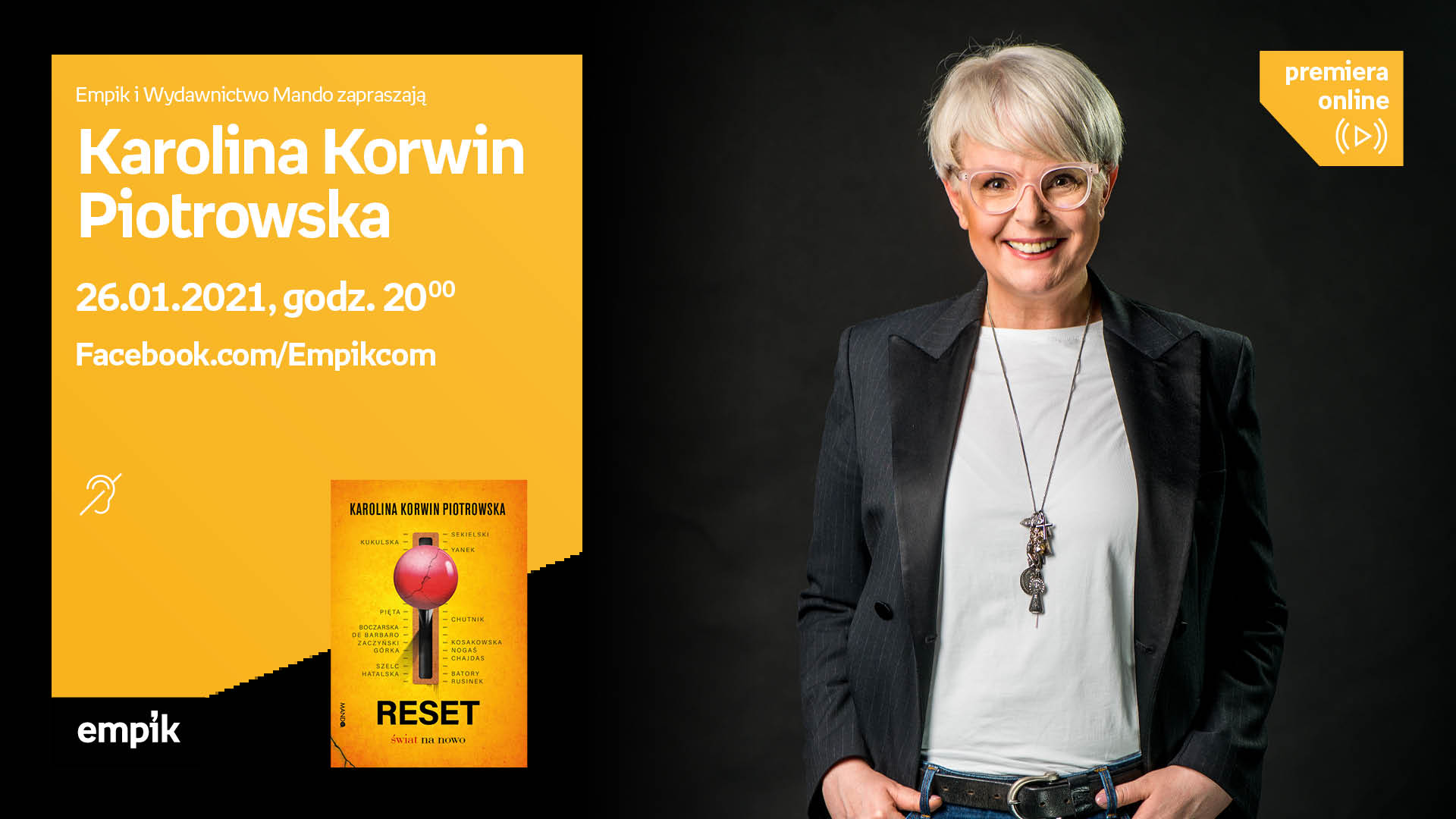 Spotkania z bestsellerowymi autorami