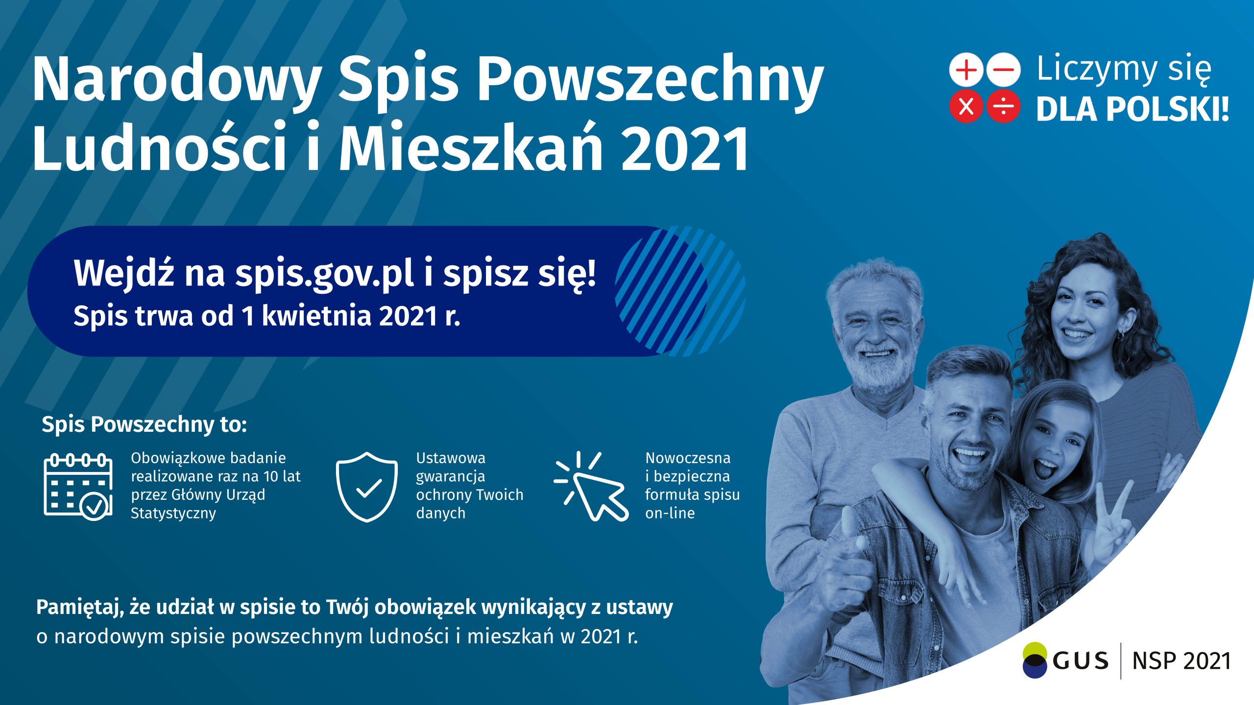 Pocztą przyjdzie list w sprawie spisu