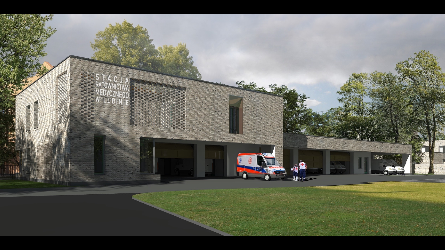 Stacja ratownictwa medycznego wizualizacja (1)
