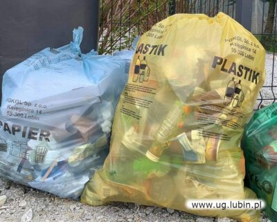 Wywóz odpadów tylko w przeznaczonych do tego workach