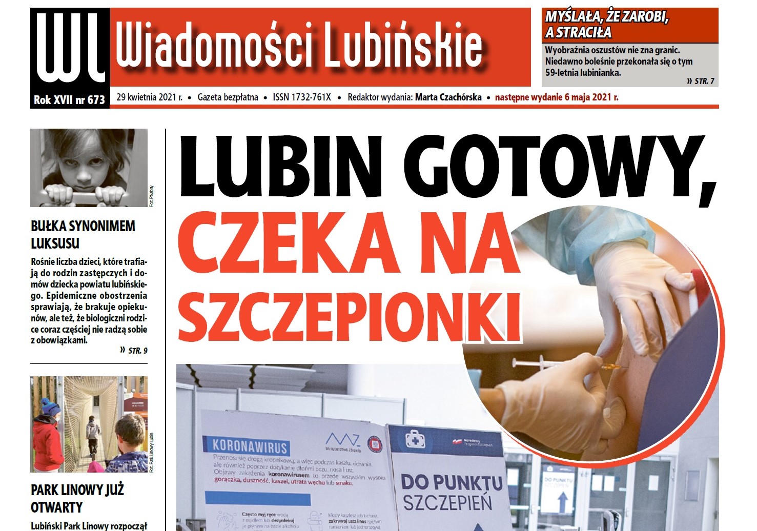 „Wiadomości Lubińskie” jak w każdy czwartek