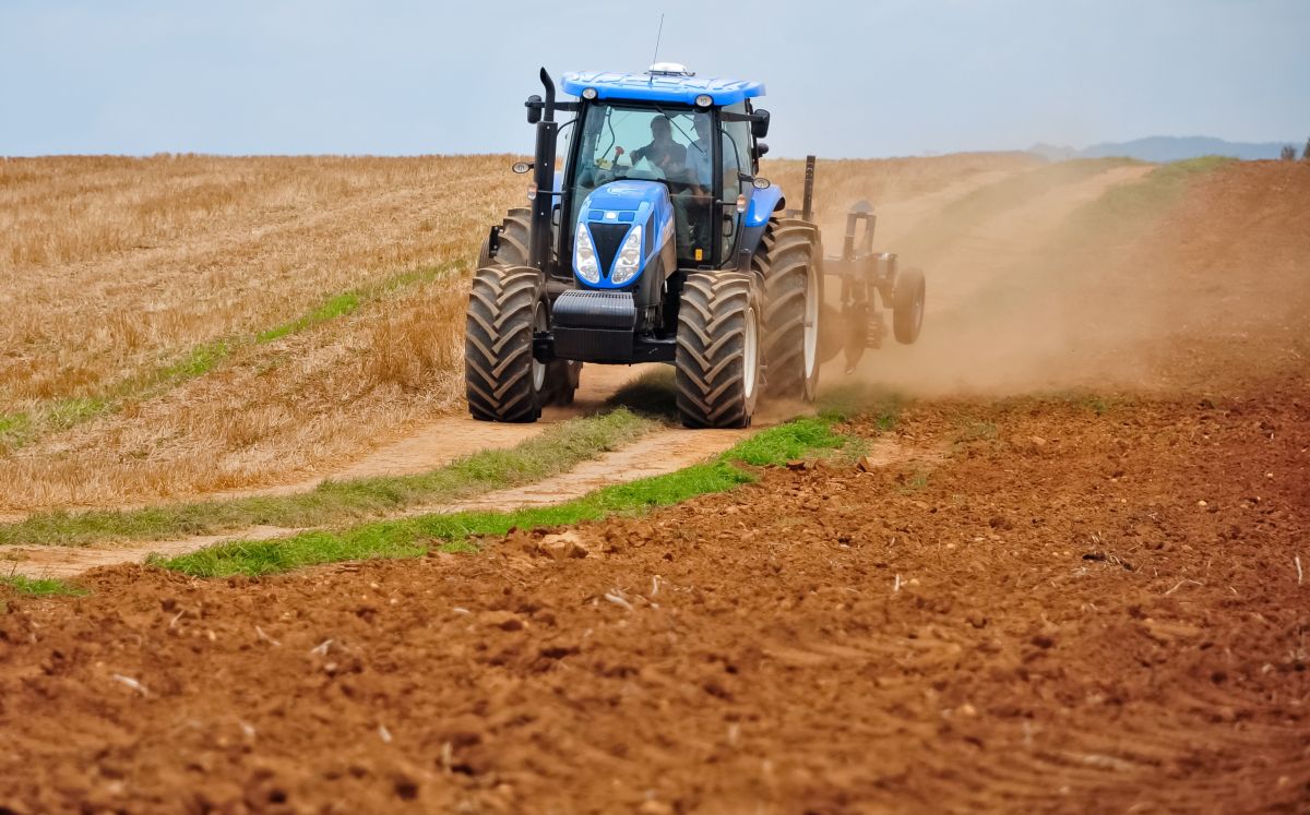 Pijany jechał traktorem
