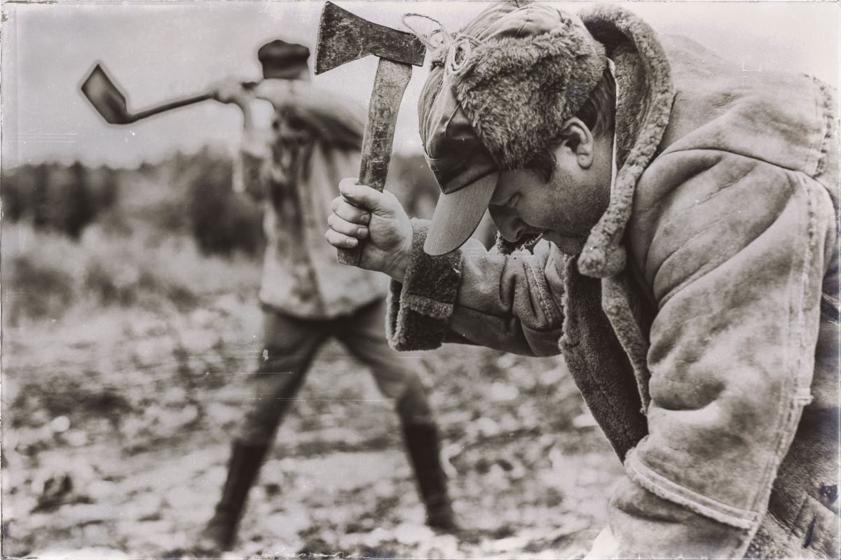 Lubin 1945 repatrianci rekonstrukcja historyczna fot. Konrad Dąbkiewicz (2)