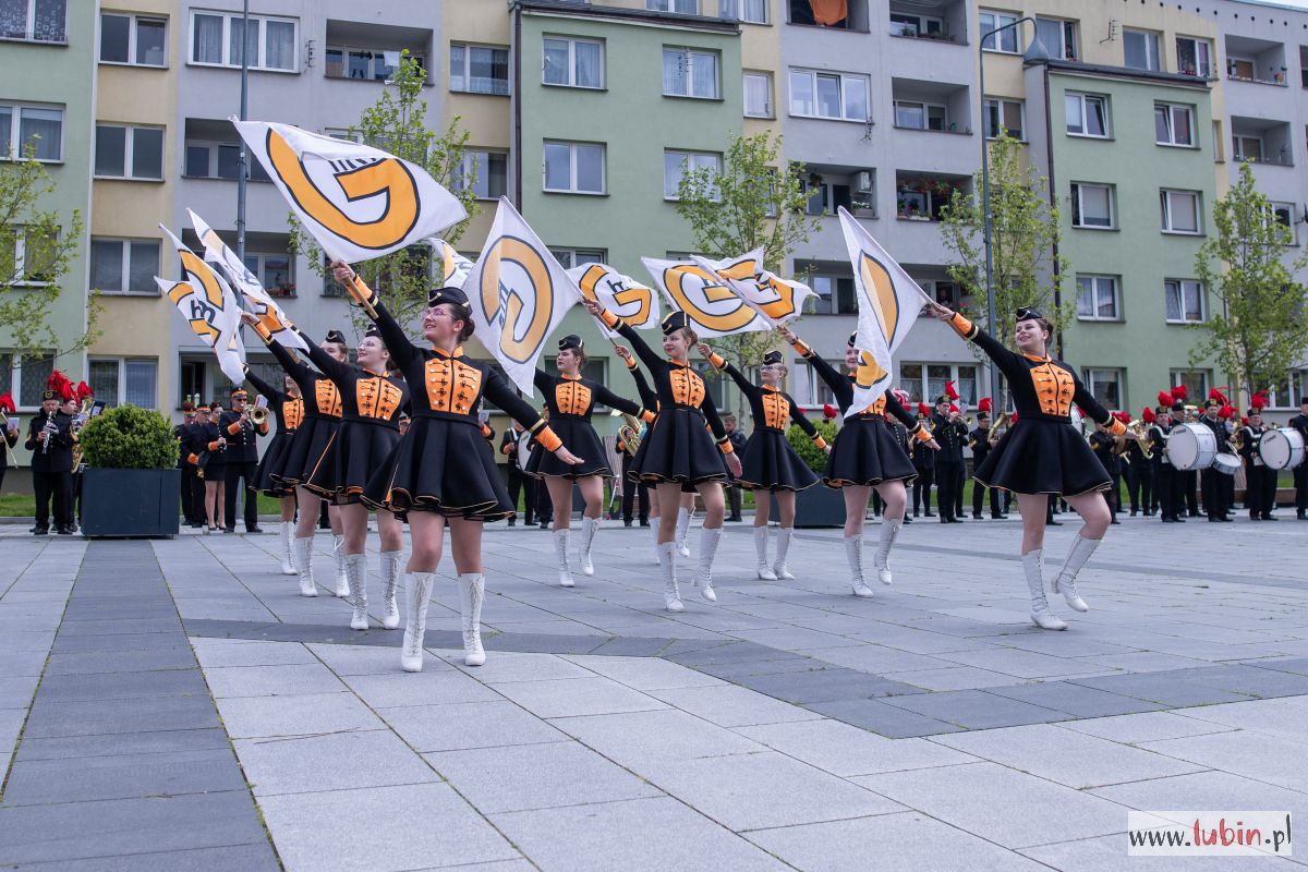 Górnicze orkiestry zagrały lubinianom