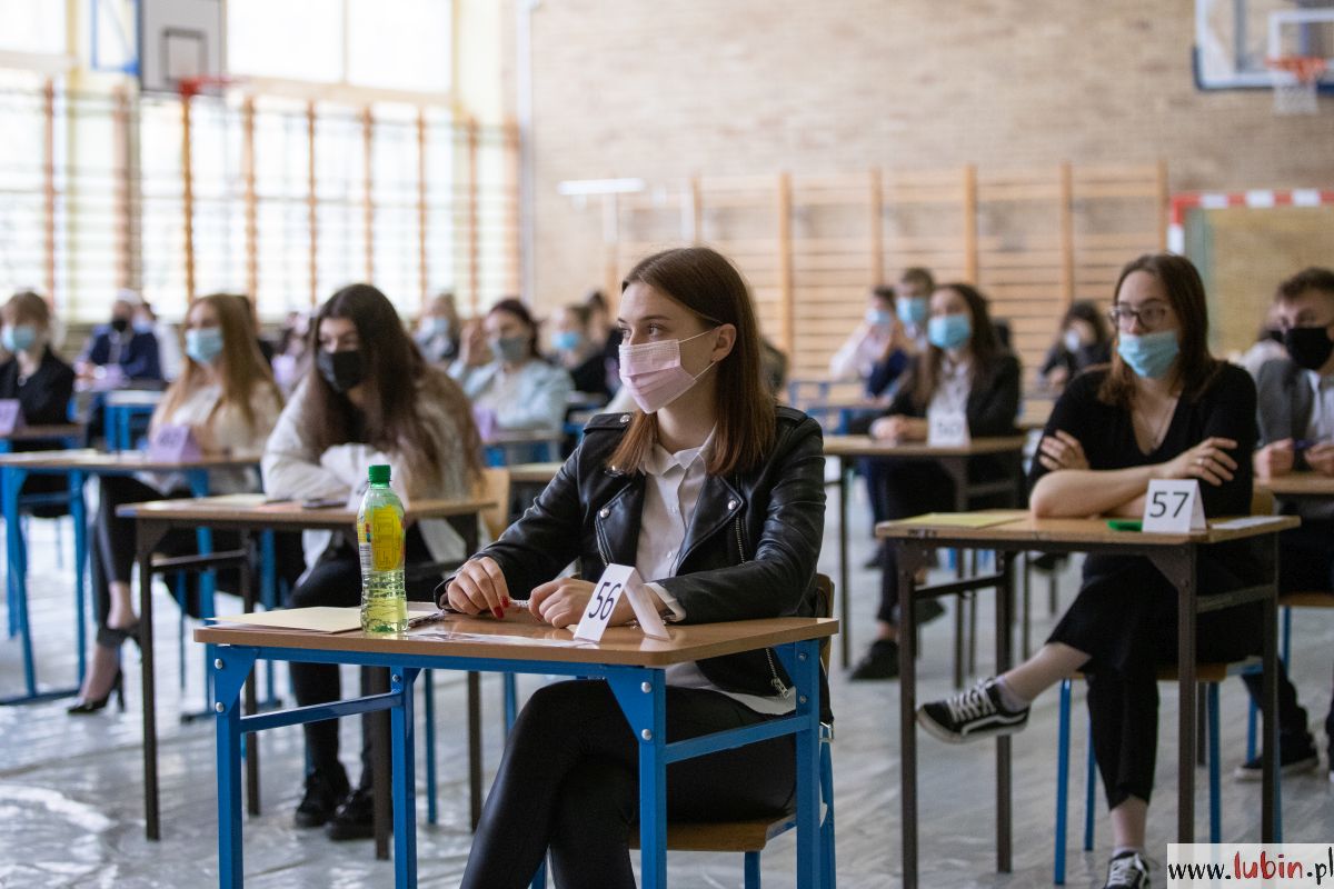 matura 2021, zs nr 1 w Lubinie (1)