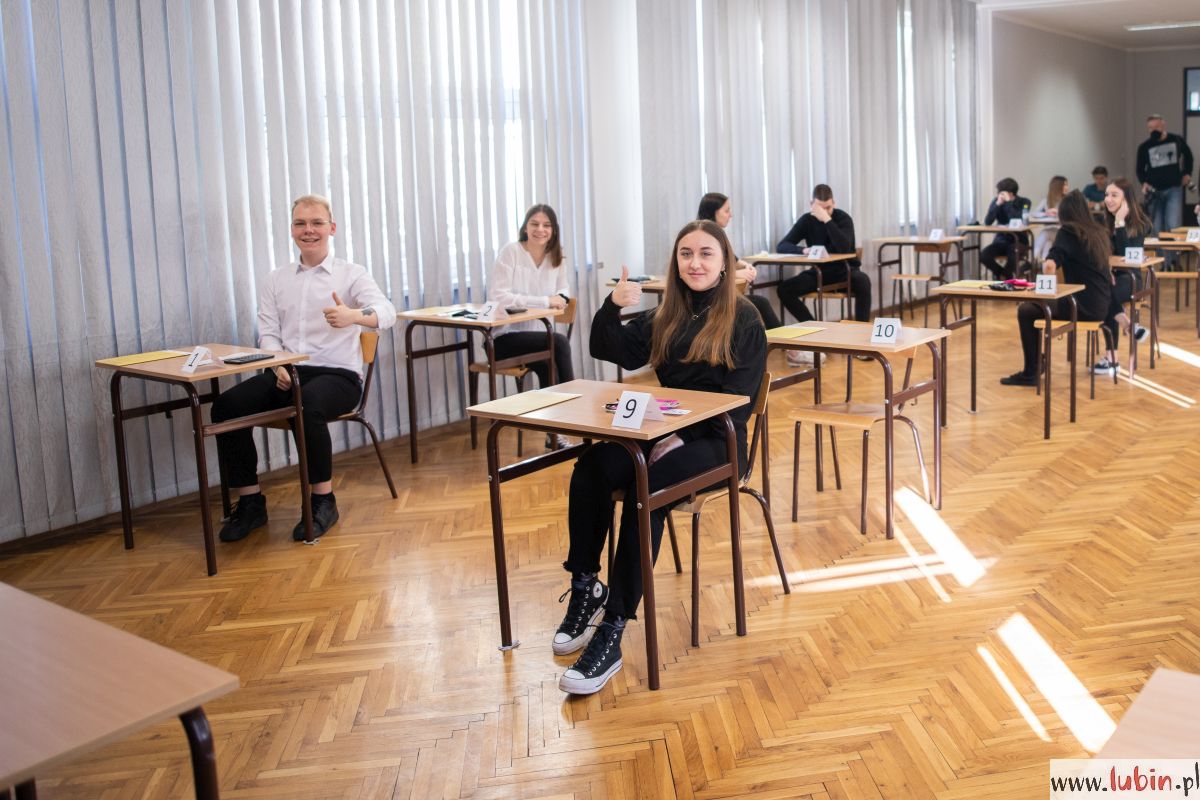 matura 2021, zs nr 1 w Lubinie (2)