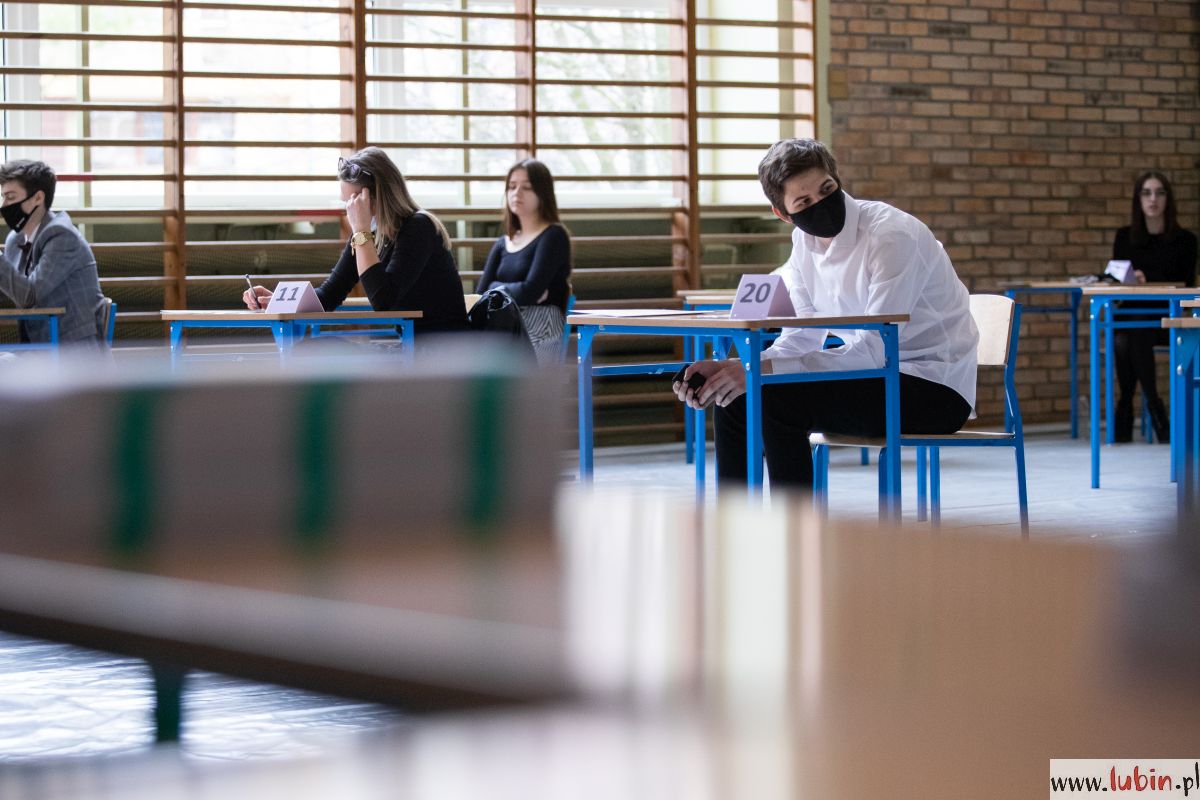 matura 2021, zs nr 1 w Lubinie (5)