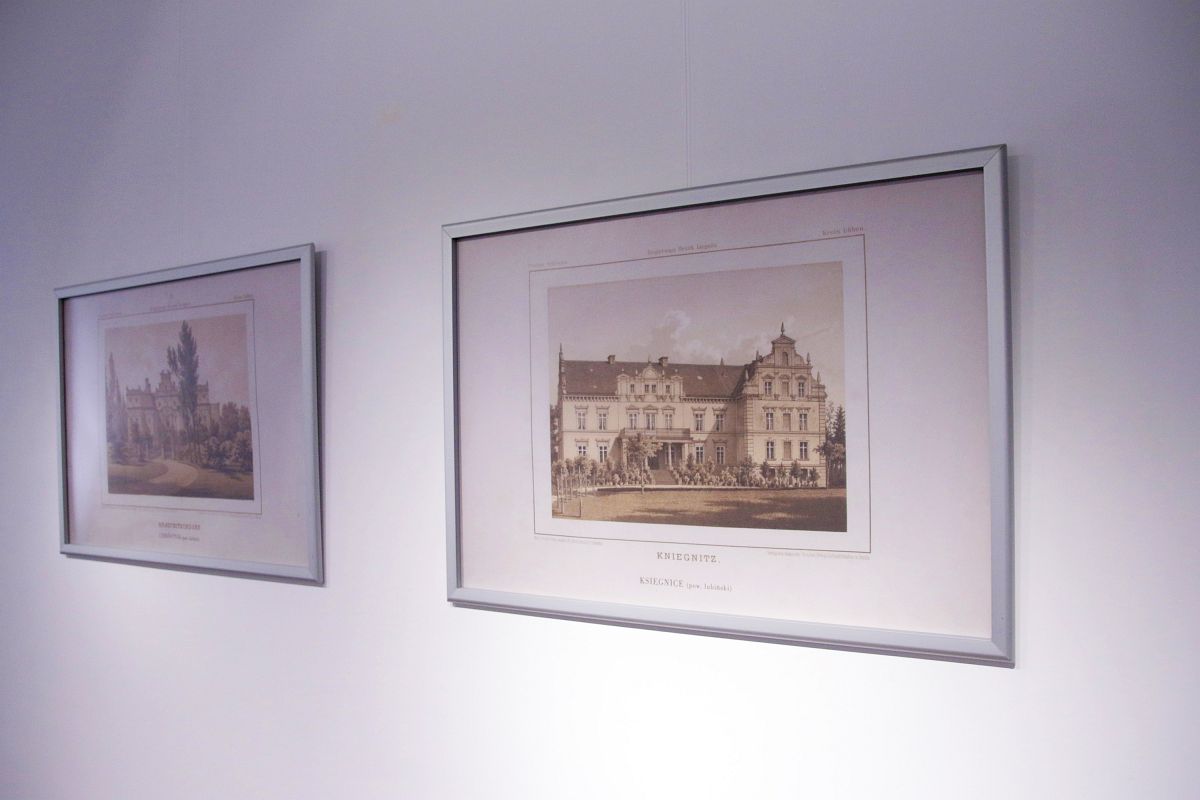 Dolnośląskie rezydencje na litografiach