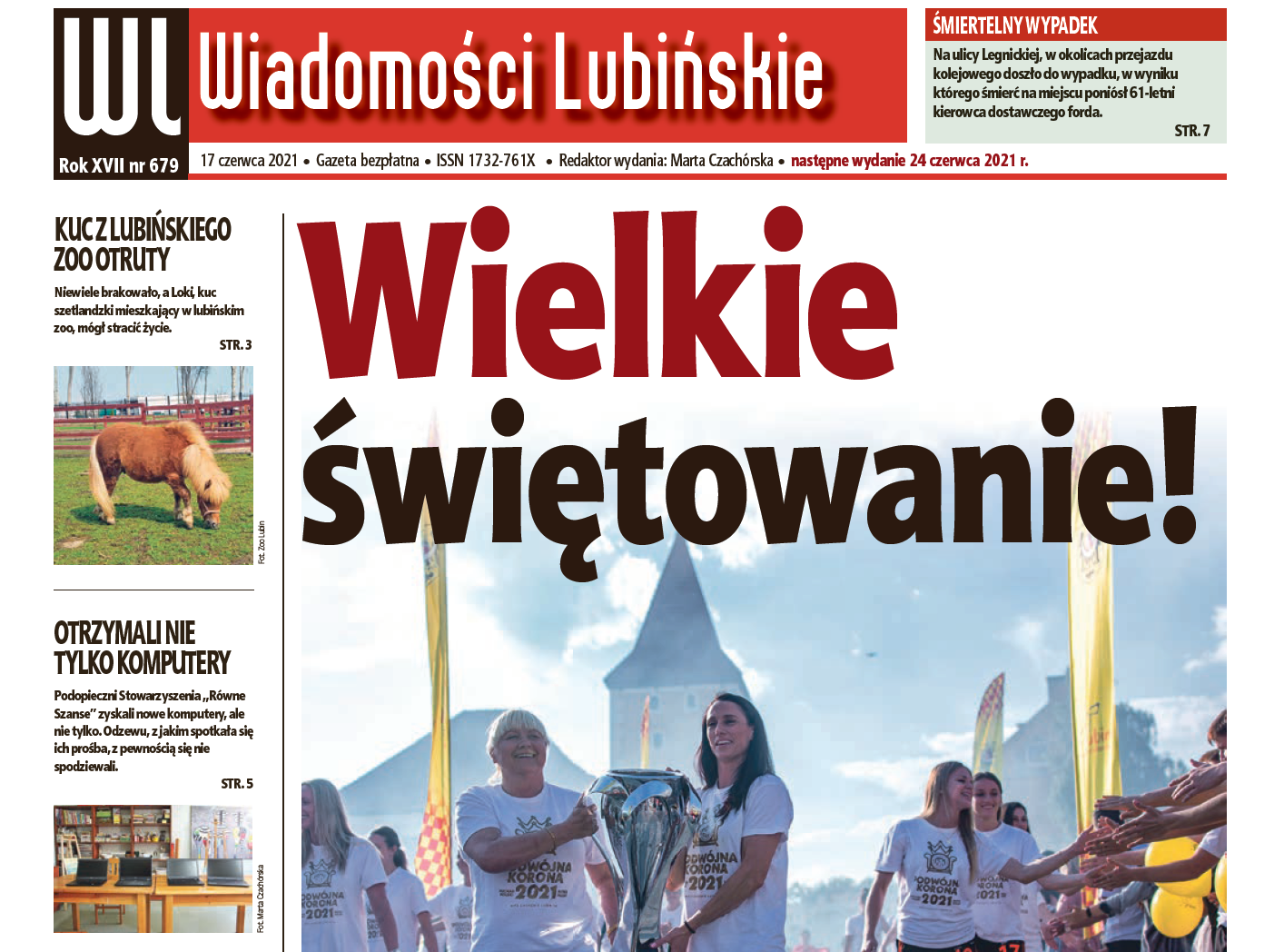 Kolejne wydanie „Wiadomości Lubińskich”