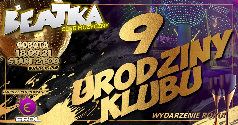 Klub Beatka zaprasza na urodziny