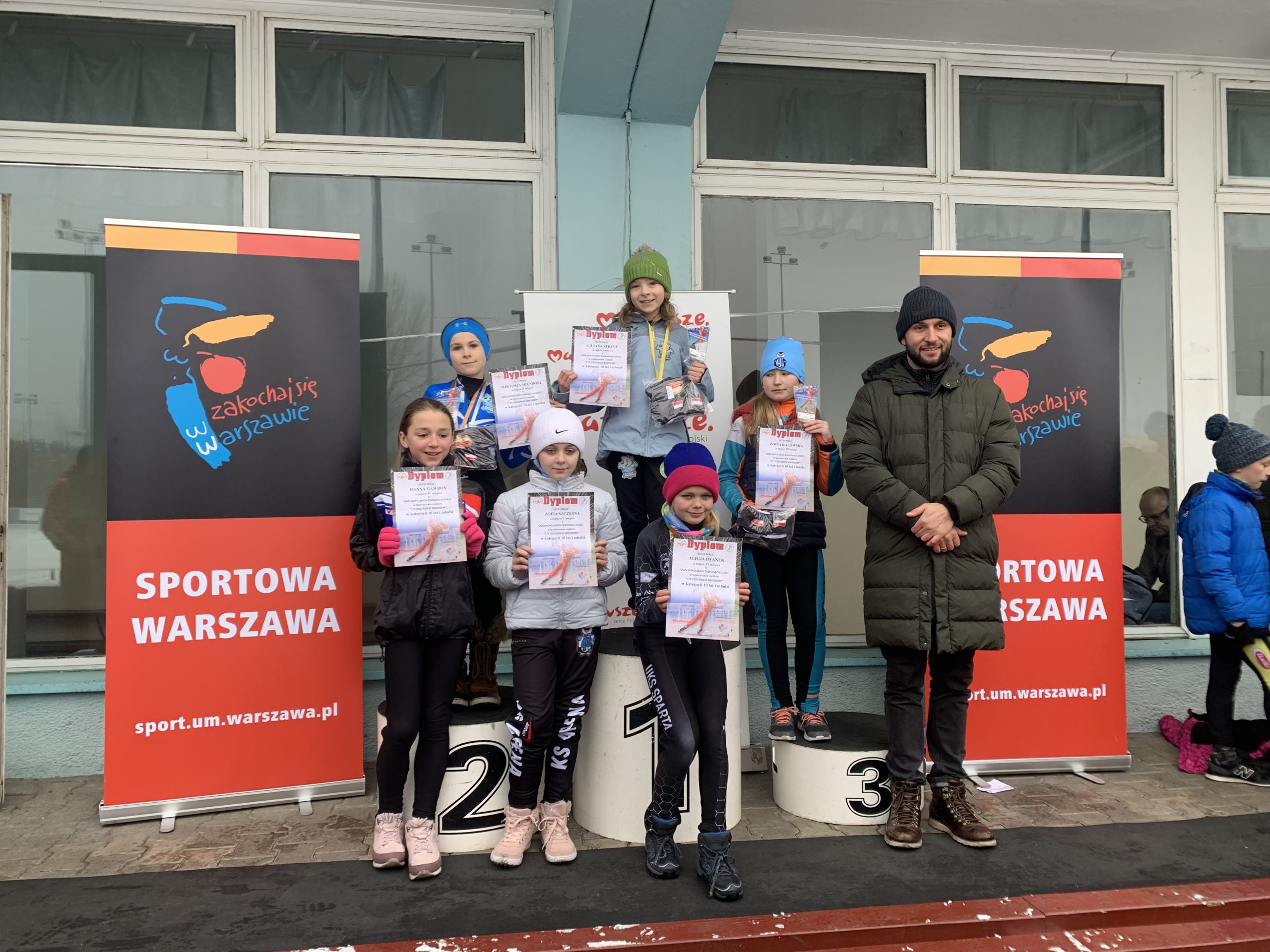 Następcy olimpijek ścigali się w Warszawie