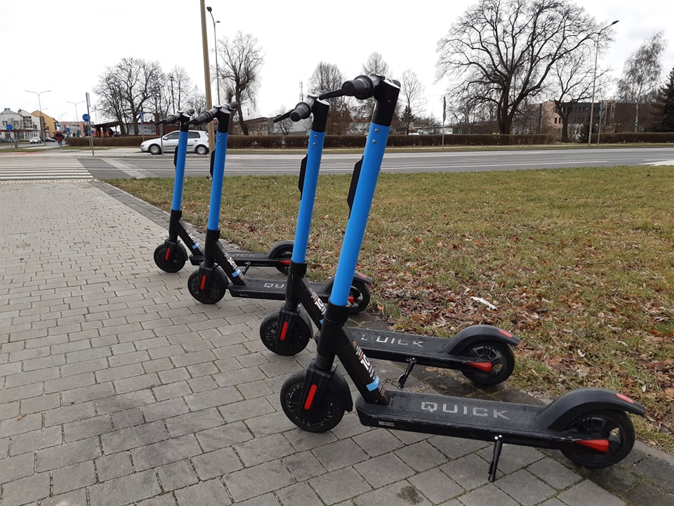 Hulajnogi elektryczne strzałem w dziesiątkę