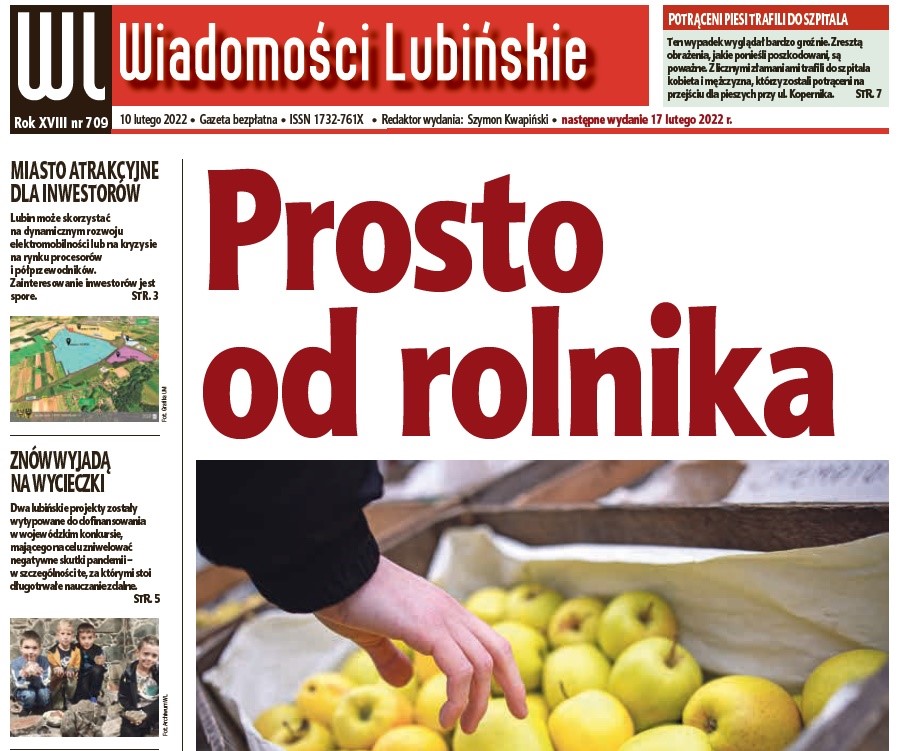 „Wiadomości Lubińskie” do wzięcia już jutro