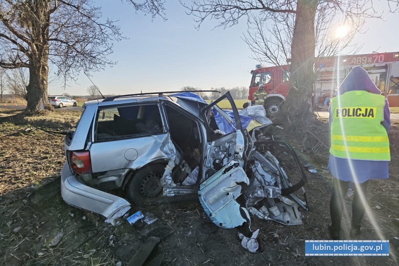 Tragedia na drodze. Nie żyje młody mężczyzna