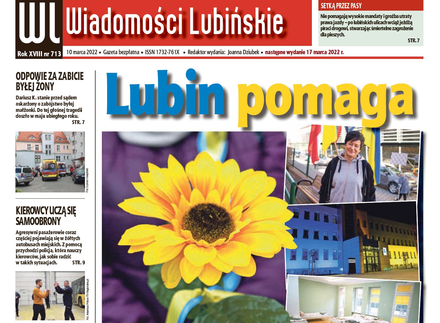 Jutro nowe wydanie „Wiadomości Lubińskich”