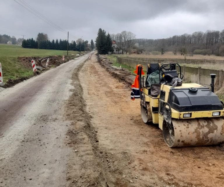 Kolejna droga w remoncie