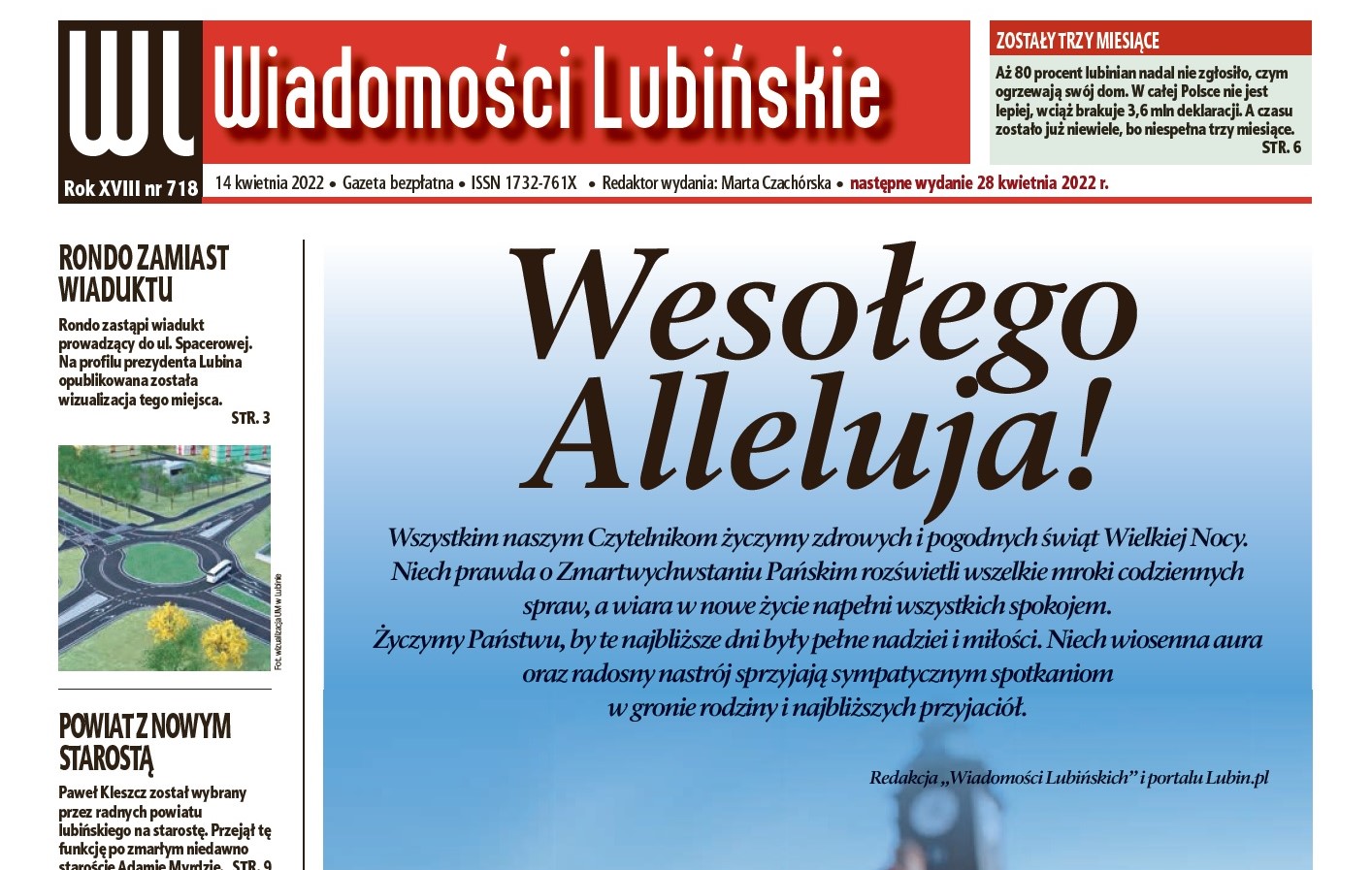 „Wiadomości Lubińskie” już jutro