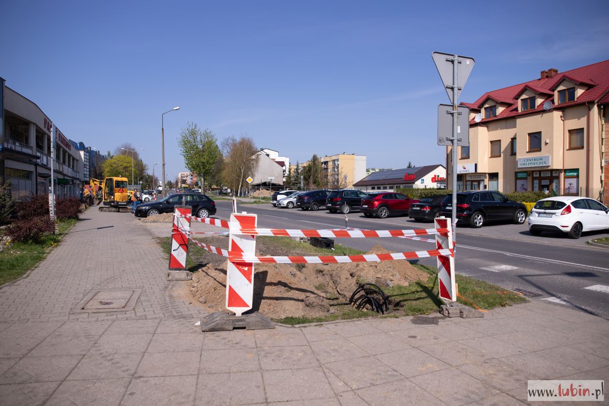 Nowe lampy przy lubińskich ulicach