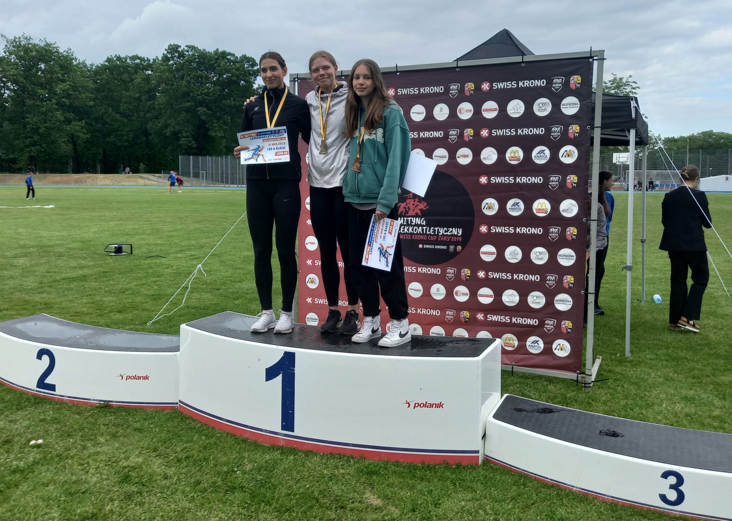 Arina zwycięża. Emilia i Jacek na podium w Żarach