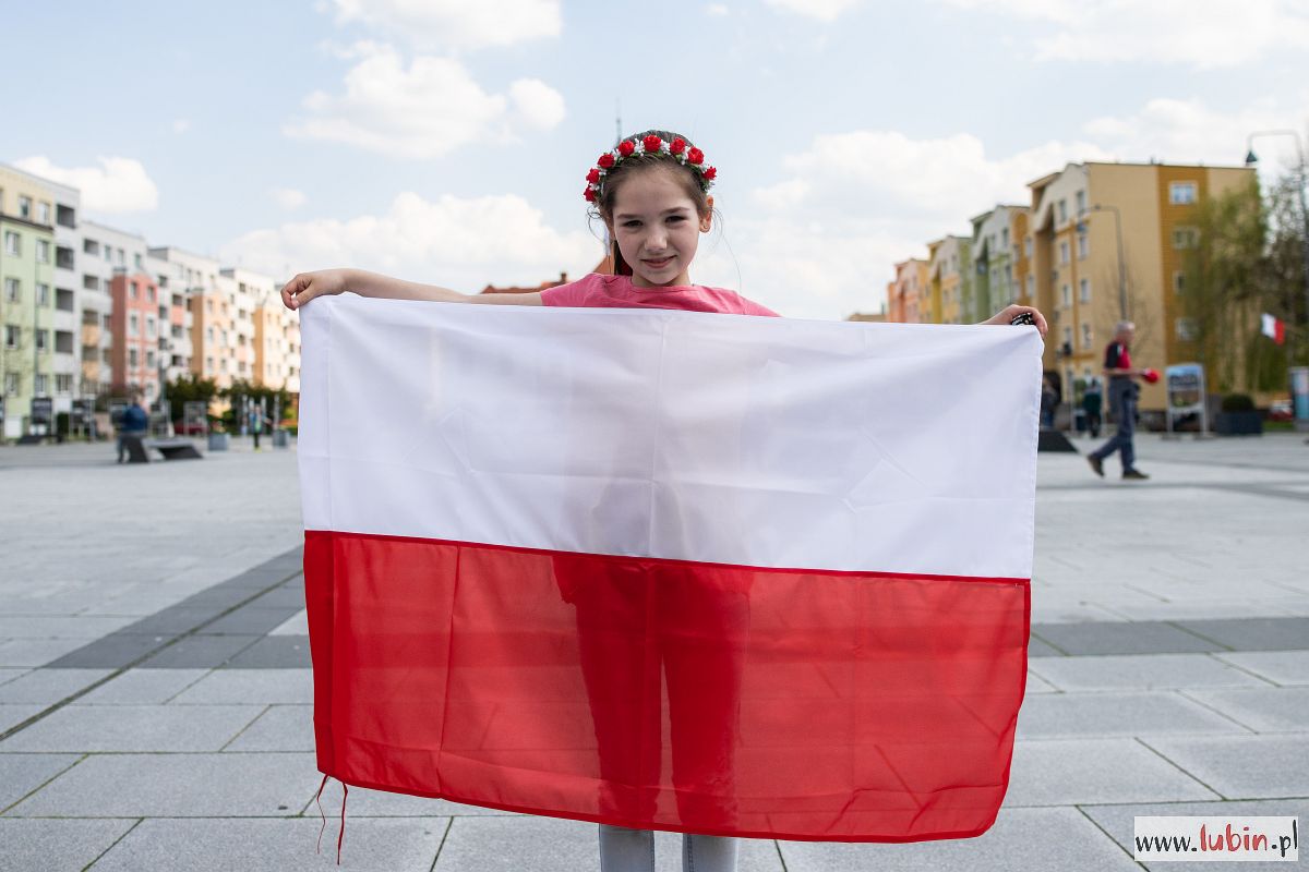 Lubin na biało-czerwono