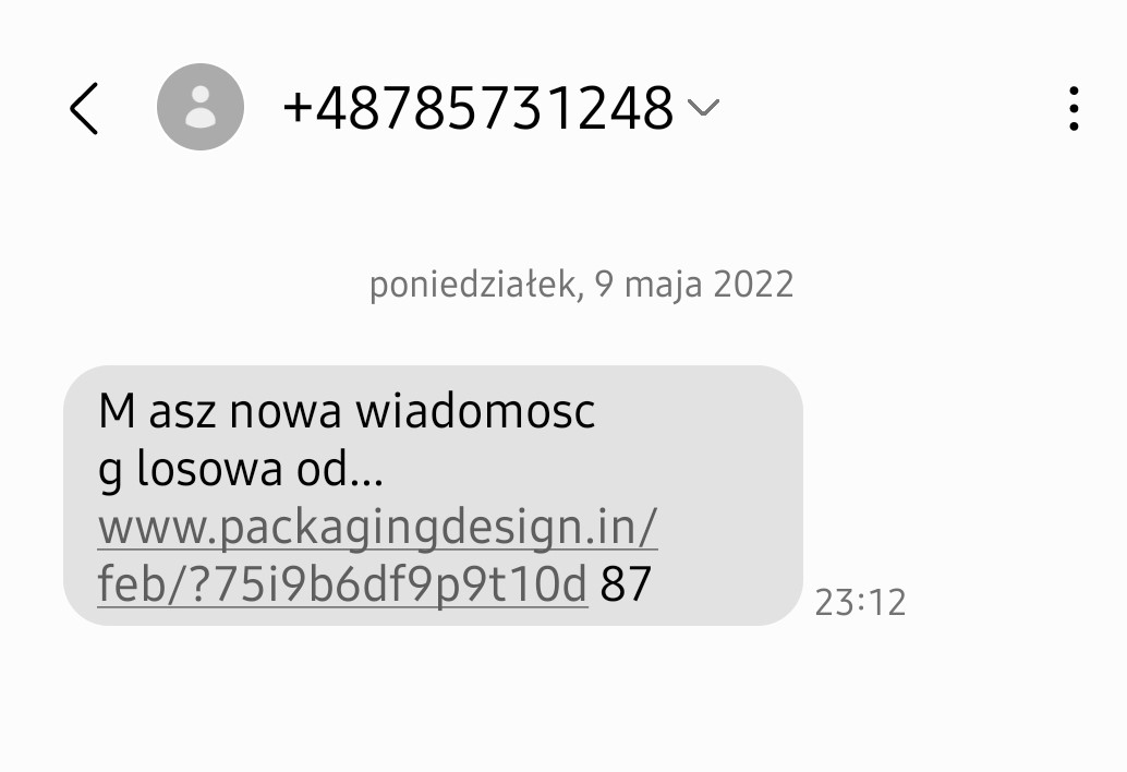 Uważaj na podejrzane SMS-y