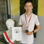 Maciel z dyplomem i medalem