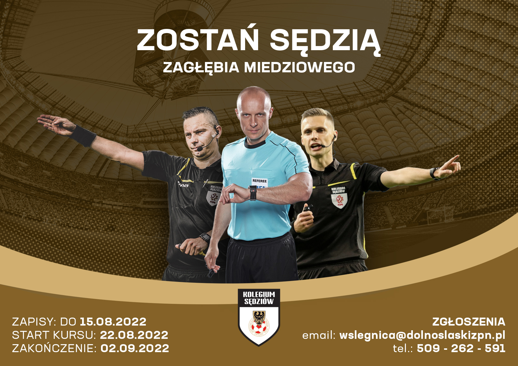 Zostań sędzią Zagłębia Miedziowego