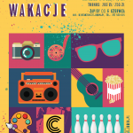 tworcze wakacje plakat