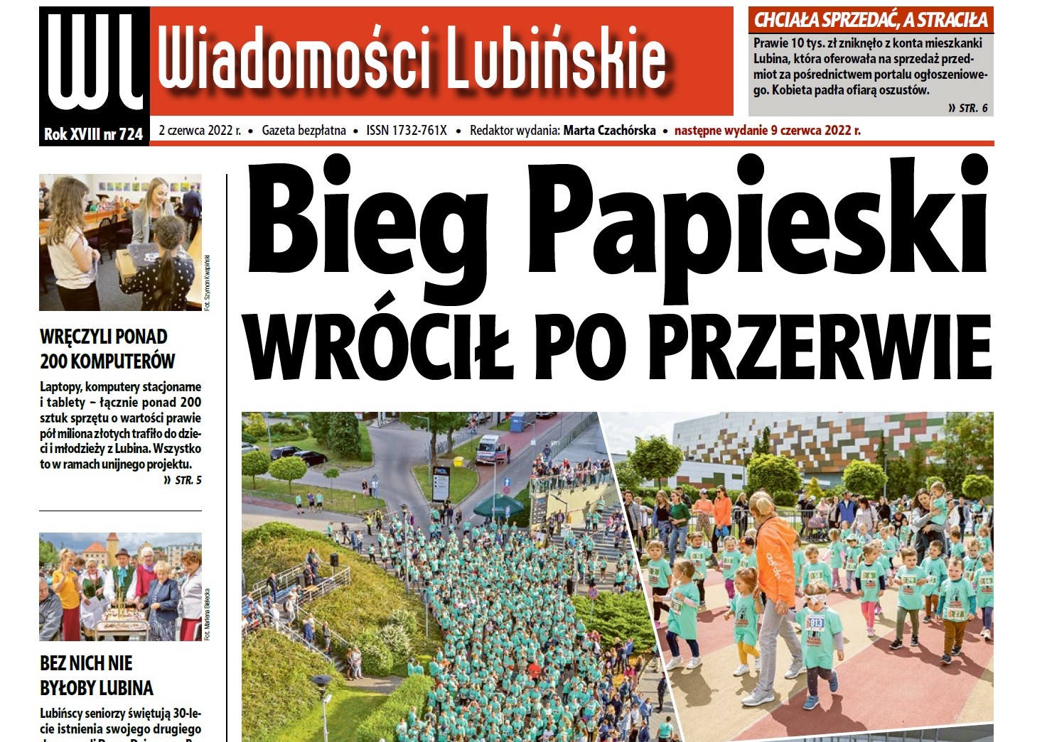 Kolejne wydanie „Wiadomości Lubińskich”