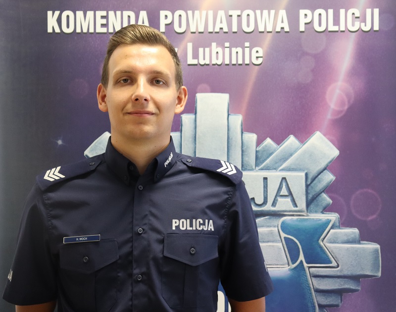 Jadąc do pracy, pomógł rannym w wypadku drogowym