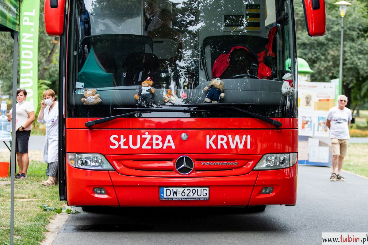 KGHM zaprasza do krwiobusa