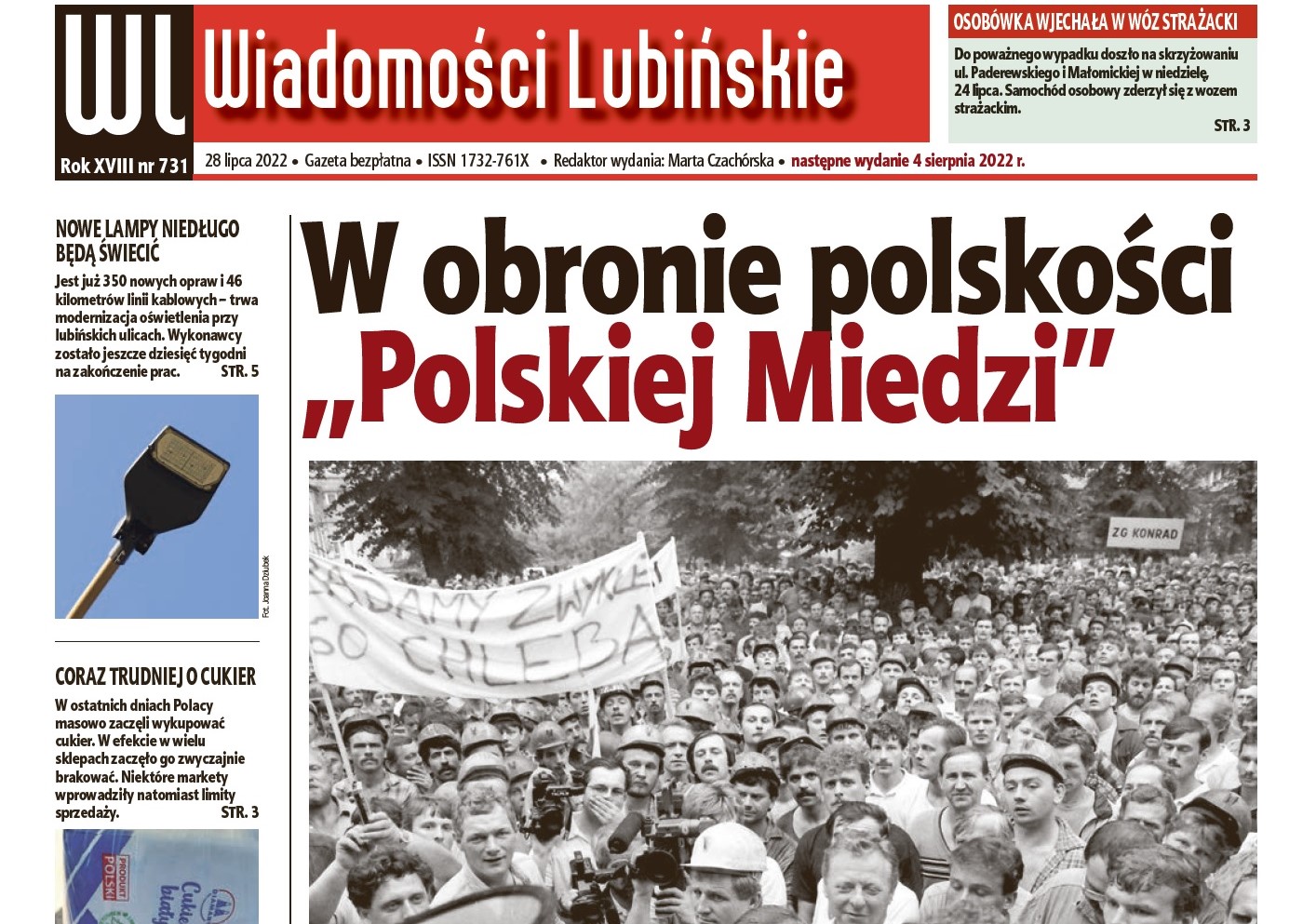 Nowy numer „Wiadomości Lubińskich” już w czwartek