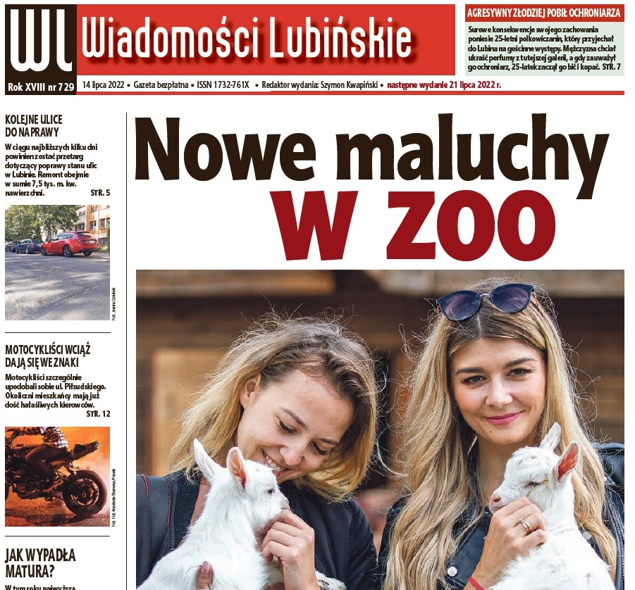 „Wiadomości Lubińskie” w każdy czwartek