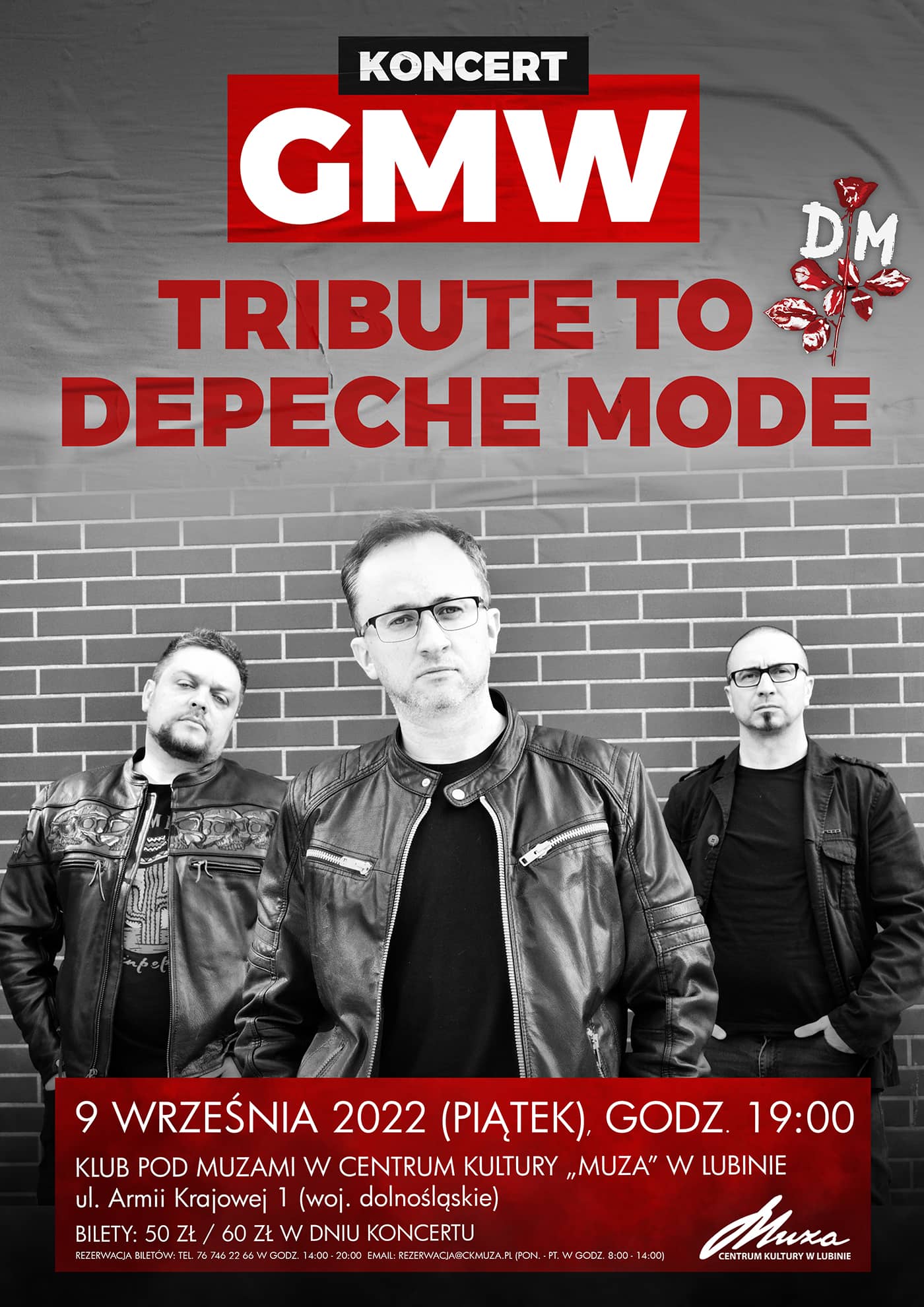 Repertuar Depeche Mode w Klubie pod Muzami