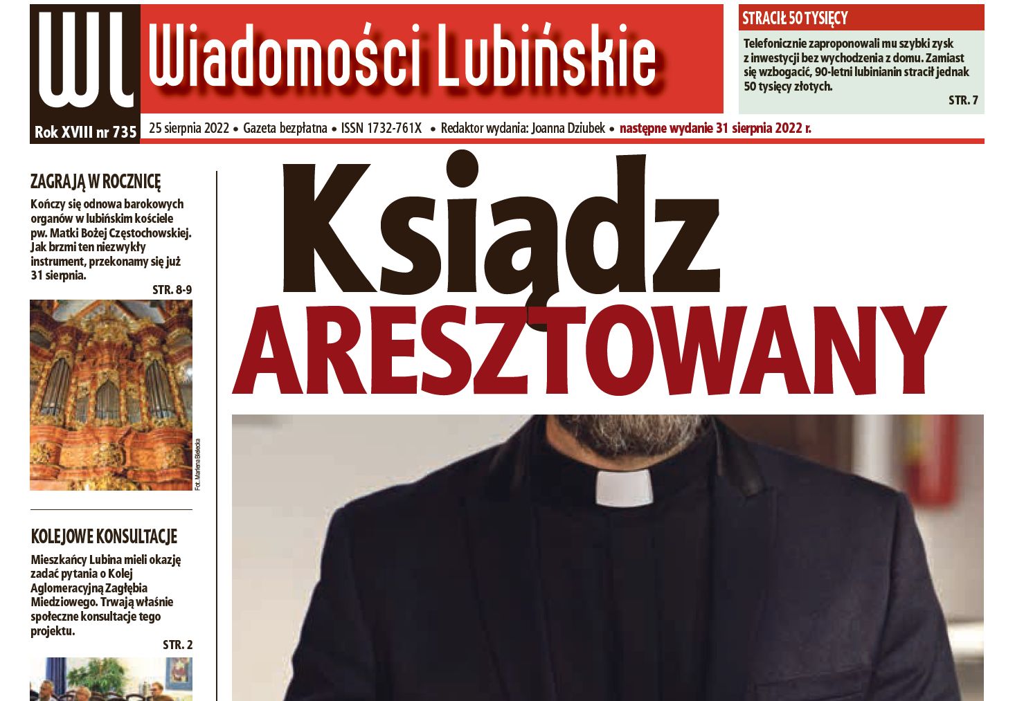 Czwartek z „Wiadomościami Lubińskimi”