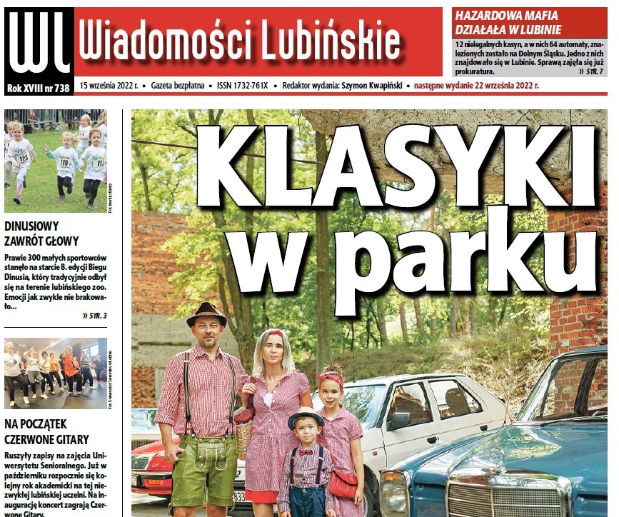 „Wiadomości Lubińskie” w każdy czwartek