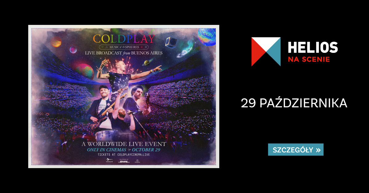 Koncert Coldplay na dużym ekranie