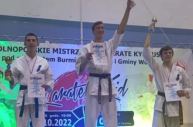 Trzy medale karateków dla Lubina