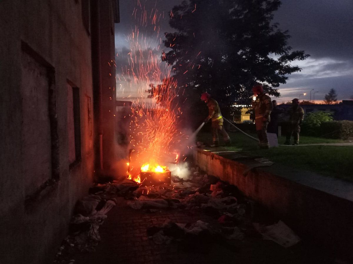Pożar na Chocianowskiej