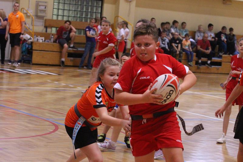 Jesienny turniej Szkolnej Ligi Rugby Tag