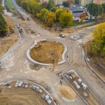 Przebudowa ul Spacerowej Spacerowa rondo turbinowe 2022-10-24 (9)