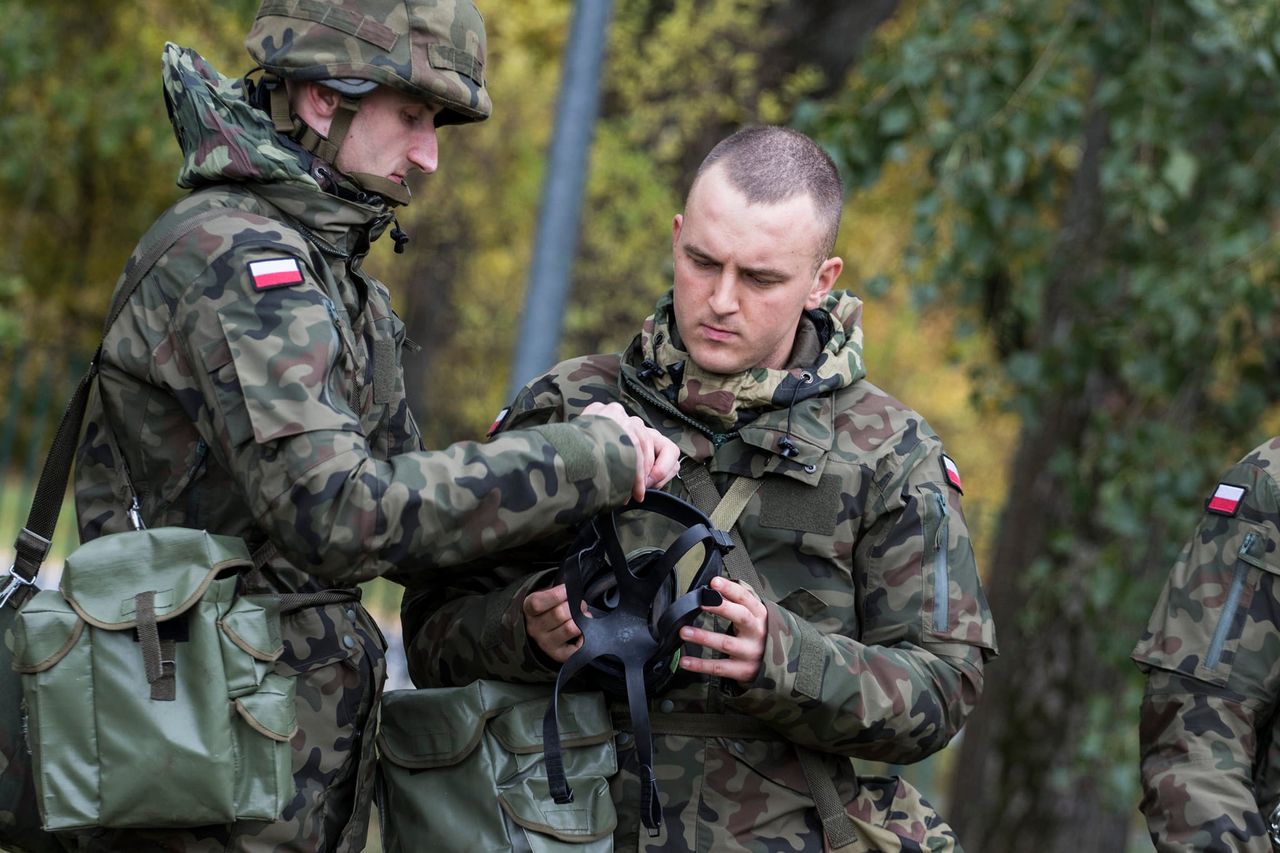 Jeden dzień wojskowego treningu